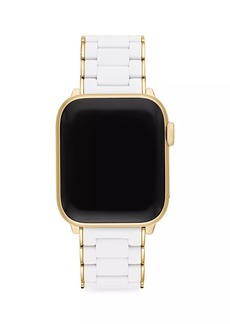 Michele Apple Watch® Stainless Steel & Silicone Bracelet Strap/38/40/41 & 42/44/45/49MM