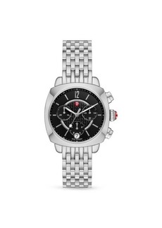 Michele Ascalon Mid 40MM Stainless Steel & Diamond Chronograph Watch