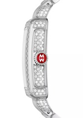 Michele Deco Madison Stainless Steel, Mother-Of-Pearl & 1.89 TCW Diamond Bracelet Watch/29MM x 31MM