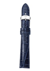 MICHELE Alligator Watch Strap, 16-20mm