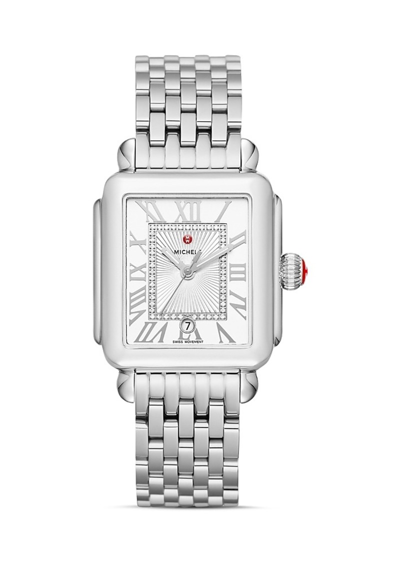 Michele Deco Madison Watch, 33mm