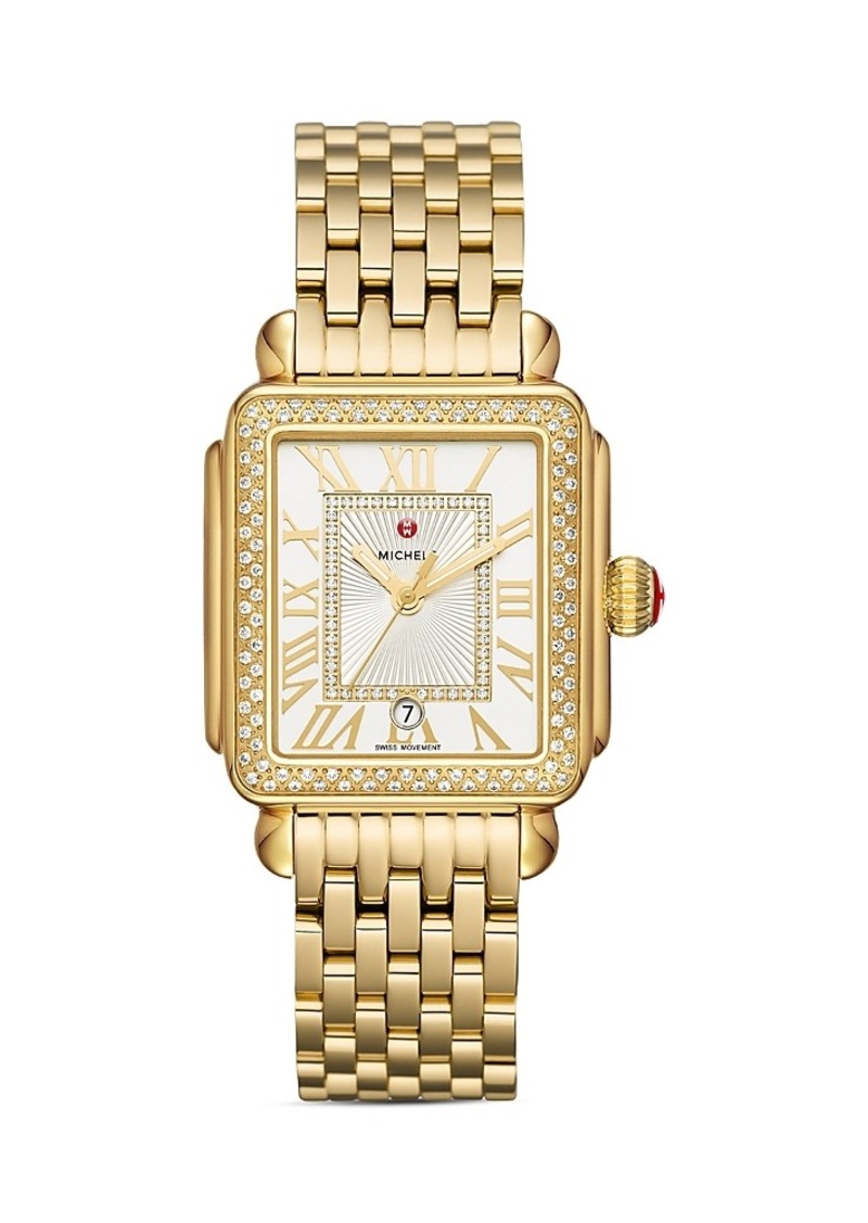 Michele Deco Madison Watch, 33mm