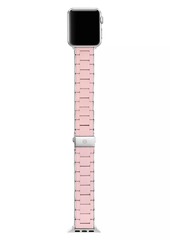Michele Stainless Steel & Silicone Tri-Link Apple Watch® Bracelet/38/40/41 & 42/44/45/49MM