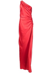 Michelle Mason Asym silk gown