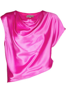 Michelle Mason asymmetric drape top