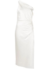 Michelle Mason asymmetric gathered dress