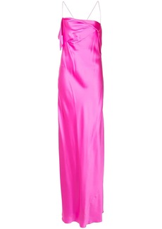 Michelle Mason bias-cut silk gown