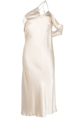 Michelle Mason bias-cut silk midi dress