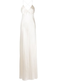 Michelle Mason cut-out detail gown