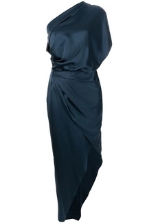 Michelle Mason drape-detail asymmetric dress