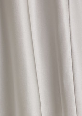 Michelle Mason - Cutout silk-satin mini dress - Gray - US 8