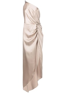 Michelle Mason silk twist knot gown