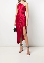 Michelle Mason twist-knot silk dress