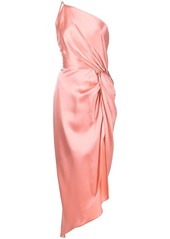 Michelle Mason twist-knot silk dress
