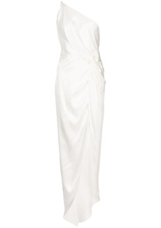 Michelle Mason twist-knot silk gown