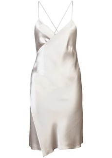 Michelle Mason wrap mini dress
