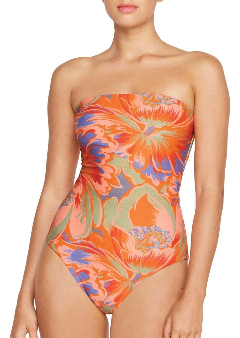 Mikoh Swimwear Kea One Piece In Vivid Floral