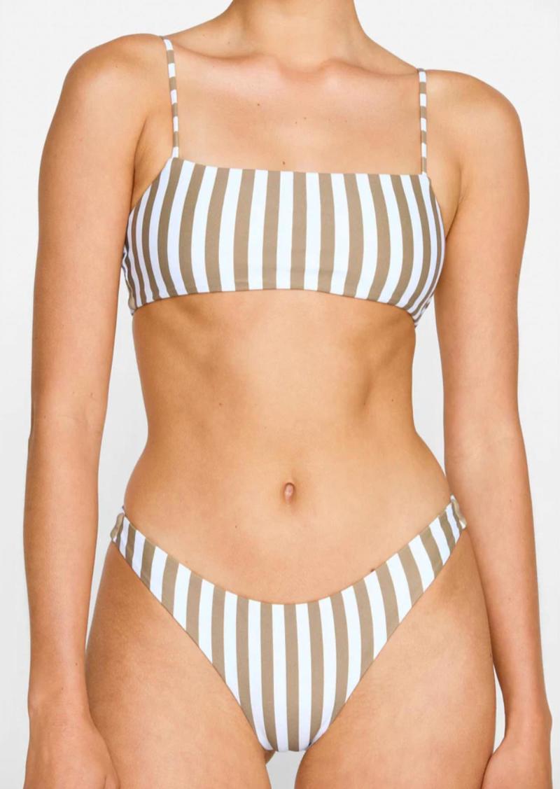 Mikoh Swimwear Kumu Top In Stripe