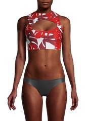 Mikoh Swimwear Madagascar Cutout Bikini Top