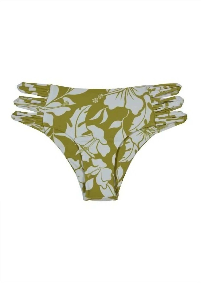 Mikoh Swimwear Women's Velzyland Bikini Bottom In Waikiki