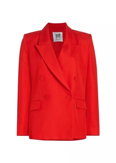 Milly Abbi Double-Breasted Blazer