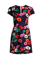Milly Atalie Poppy Print Sheath Dress