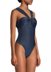 Milly Betsy Twisted One-Piece Swimsuit