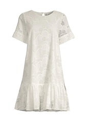 Milly Brynn Pieres Cotton Mini Dress