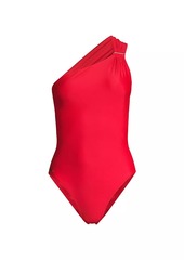 Milly Carvico Vita One-Shoulder One-Piece Swimsuit