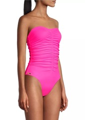 Milly Carvico Vita Ruched One-Piece Swimsuit