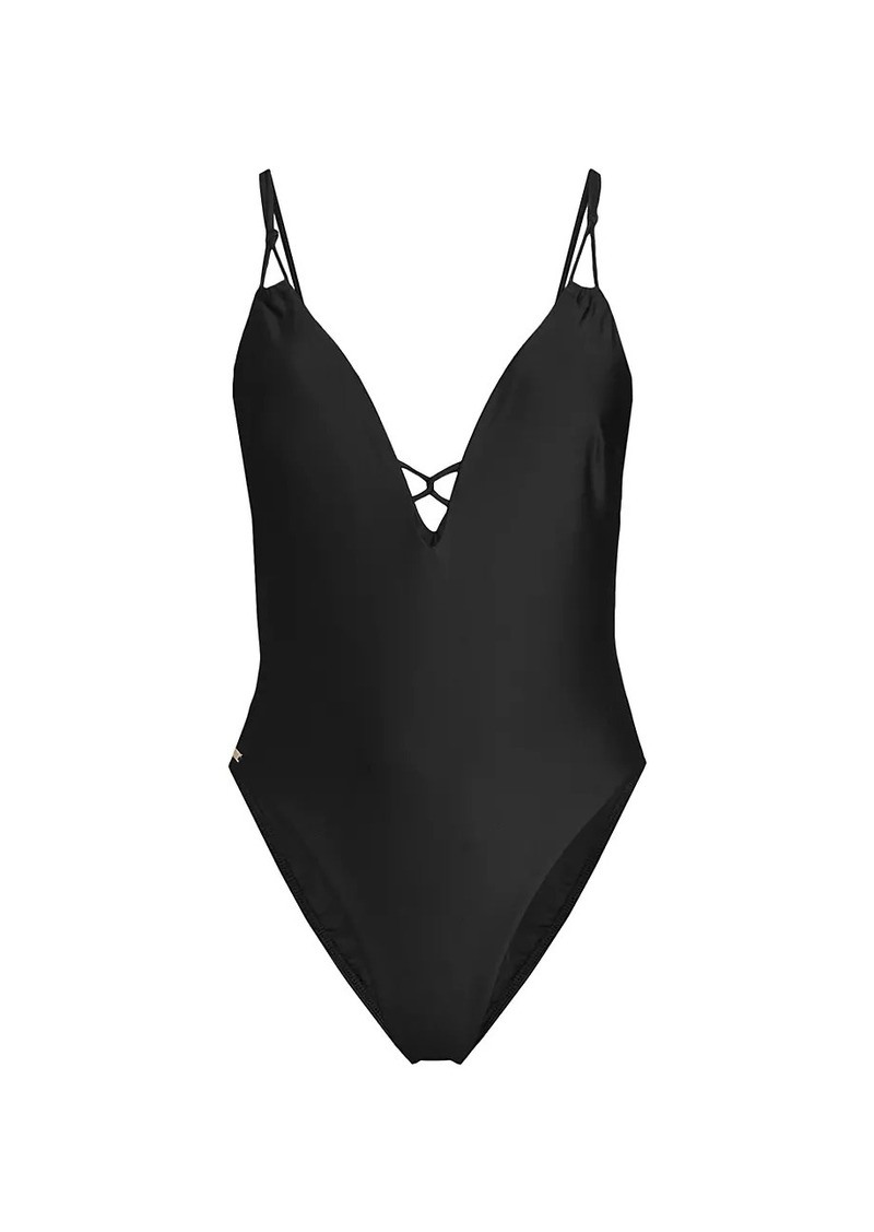 Milly Carvico Vita Strappy One-Piece Swimsuit