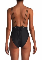 Milly Carvico Vita Strappy One-Piece Swimsuit