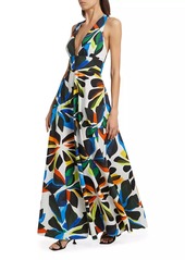 Milly Catarina Balearic Floral Maxi Dress