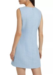 Milly Eden Bouclé Keyhole Sheath Dress