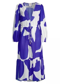 Milly Fiona Grand Foliage Abstract Cover-Up