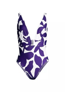 Milly Grand Foliage One-Piece Swimsuit