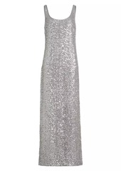 Milly Ishani Sequined Maxi Dress