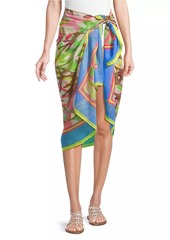 Milly Knotted Watercolor Sarong