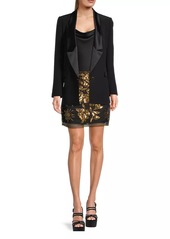 Milly Kristina Holiday Nights Sequins Miniskirt