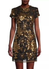 Milly Kyla Sequined Minidress