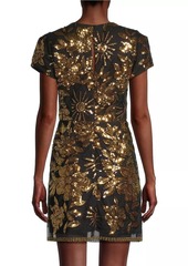 Milly Kyla Sequined Minidress