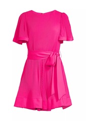 Milly Lumi Pleated Minidress