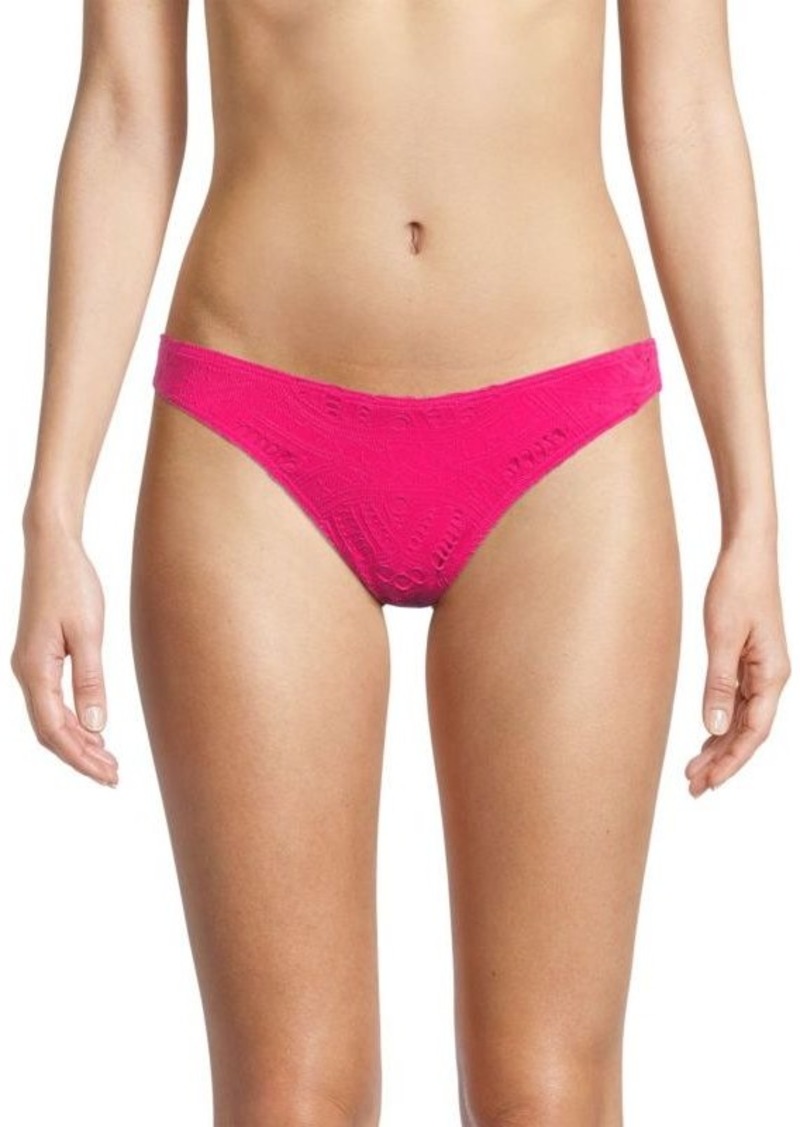 Milly Margot Eyelet Bikini Bottom