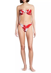 Milly Margot Grand Foliage Bikini Bottom