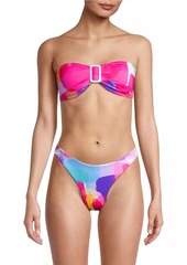 Milly Margot Rainbow Waterfall Bikini Top
