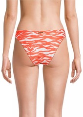 Milly Margot Wild Stripes Bikini Bottoms