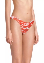 Milly Margot Wild Stripes Bikini Bottoms