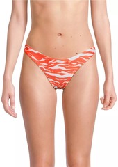 Milly Margot Wild Stripes Bikini Bottoms