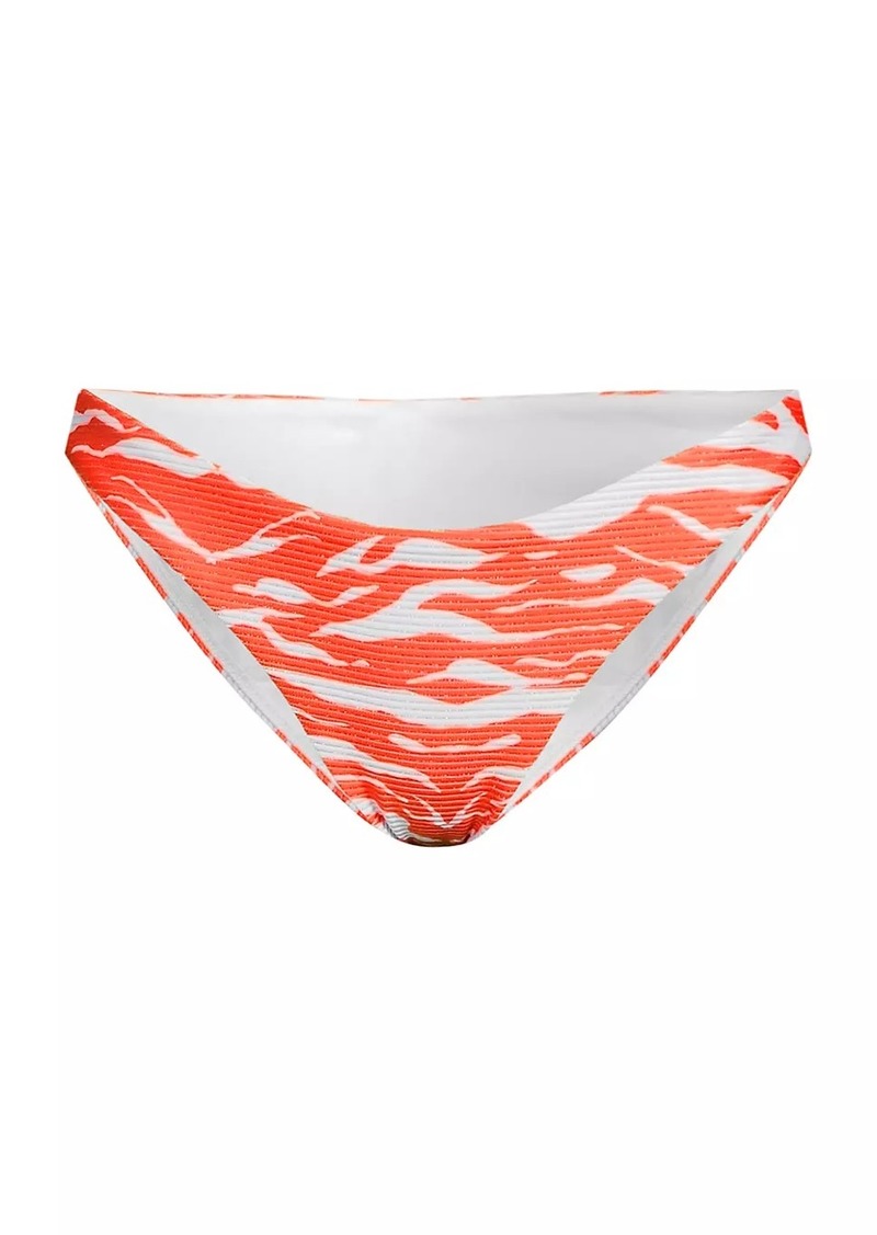 Milly Margot Wild Stripes Bikini Bottoms