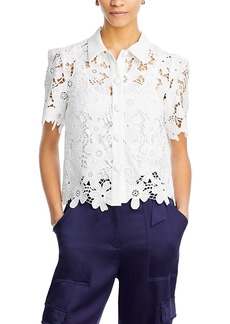 Milly Addison Roja Lace Top